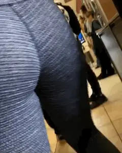 Gif of a Teen (Leggings) Not New