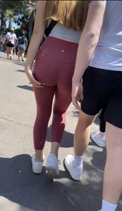 Must see! Nice Ass in red leggings   Not OC