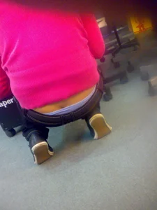 Huge collection of whale tails, ass cracks and panty peeks in public