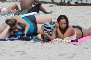 Beach and bikini girls