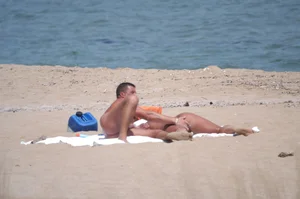 Sexy girls on nude beach Promorsk in Bulgaria