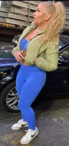 Bombshell Blonde In Blue (OC)