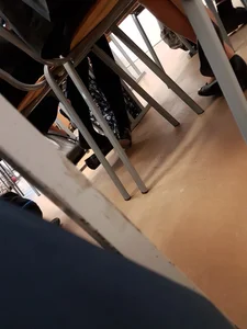College candid teens