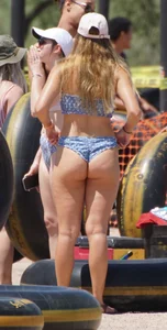 Bikini girls at Salt River Tubing in Arizona