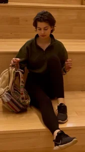 Tall/Skinny Short Haired College Girl Gets Upshotted And Flash Reveals Panties