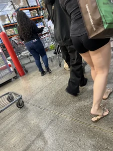 Sexy Asian in shorts