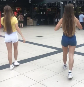 Pair of hot teens