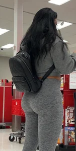 Luscious Latina Bubble Butt in Grey SexyCandidGirls.top