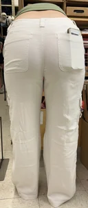 Blonde in white pants squatting and cleaning (oc)