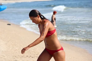 Bunch of sexy lifeguard tournament girls from 2013
