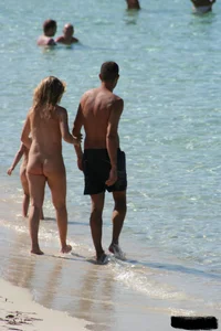Bunch of sexy ladies on a nude beach