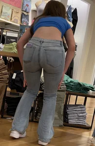 Redhead squatting and working part 19 (OC)