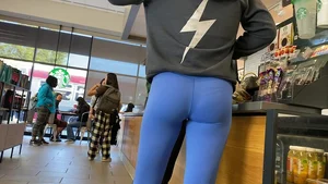 blue legging