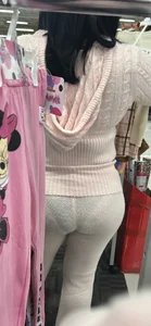 Pink see through VPL‼️