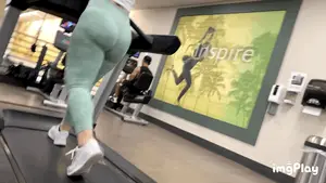LATINA COUGAR TREADMILL GREEN LEGGINGS  TIER