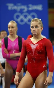 Candid gymnastics girls