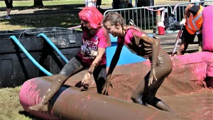 Bristol Pretty Muddy 5k race girls 2018