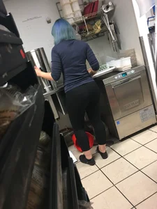 Starbucks Coworkers ASS and VPL