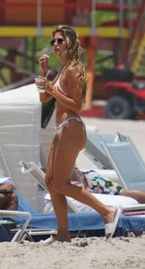 Kara Del Toro bikini candids in Miami