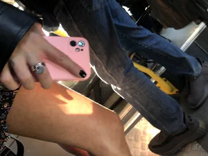 Beautiful Candid Girl With Tattooed (And Slightly Hairy) Legs in Boots and a Dress Public Bus Creepshots Gallery