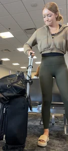 Leggings, platform sandals, and a spin (OC)