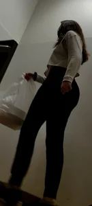 Intern See Thru Spandex Close-Up!!