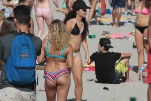 Sexy Deerfield Beach bikini girls