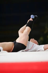 Candid gymnastics girls