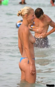 Beach voyeur girls in bikinis, thongs and topless
