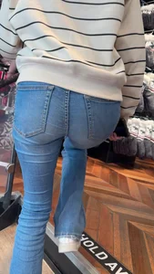 Tight jeans on the street of Oslo