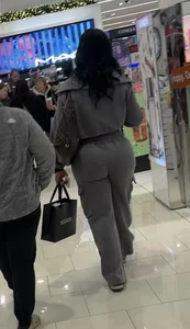 Fat ass in sweats!