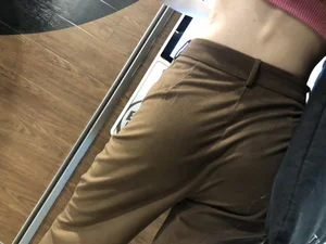 Extremely cute teen in a fast food restaurant