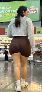 [OC] Latina MILF big booty tight short one-piece VPL