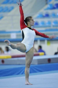 Candid gymnasts