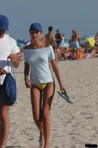 Beach voyeur babes in bikinis, thongs and topless