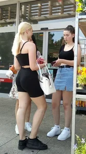 SPANDEX SHORTS and MINISKIRT