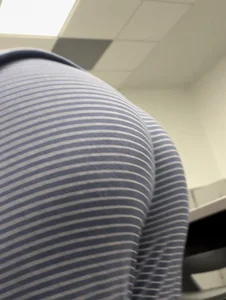 More Shots Of The Somewhat Jiggly College Girl In Loose Grey Sweats