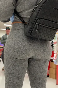 Luscious Latina Bubble Butt in Grey