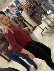 Super pretty blonde with a nice ass