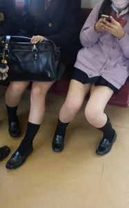 Cute JB Teens in Mini-Skirts Sitting in Skirts