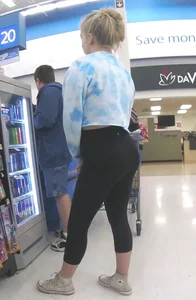 Teen in leggings