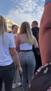 Blonde PAWG at the Fair (Not OC)