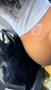 GOATED PEACHY BOOTY  VPL FROM CLOSE