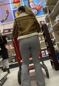 SEXY Grey Flares Latina (Bendover)