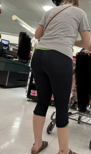 Sexy milf grocery shopping