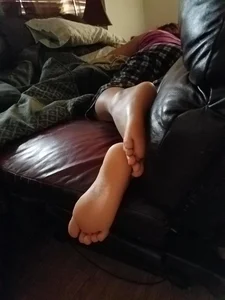 Feet of sleeping (or just chilling) girls