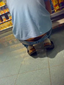 Huge collection of whale tails, ass cracks and panty peeks in public