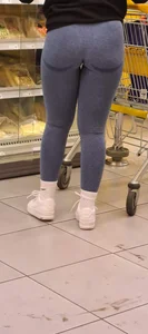 Sporty pants in shop