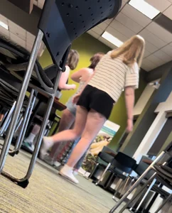 (OC) college girls at lunch and dinner