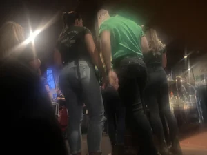 Hot bartender ass In jeans OC